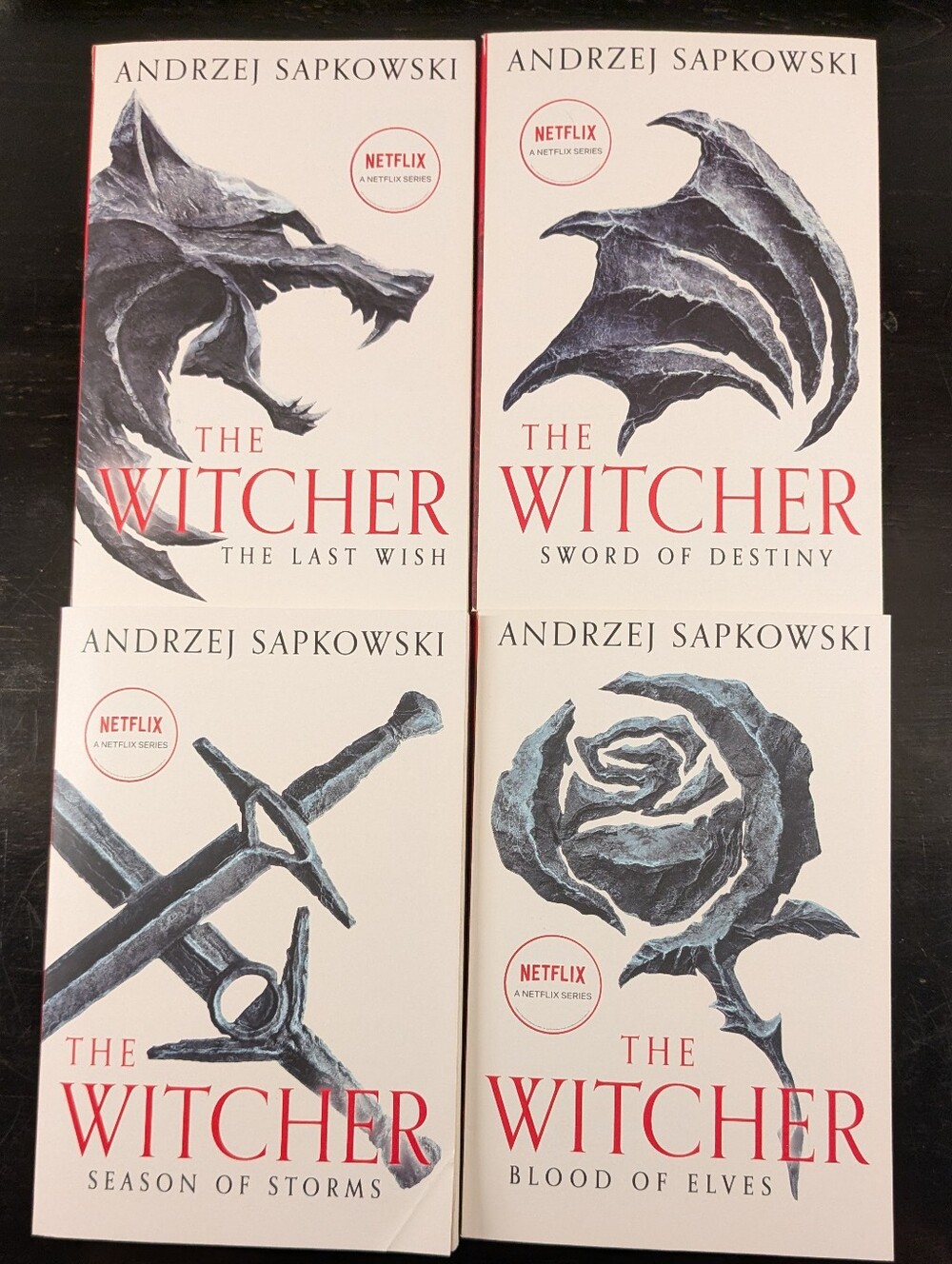 The Witcher - Set Of 4 Books
